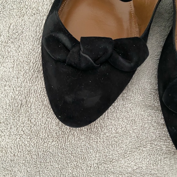 Aquazzurra suede bow flats - Picture 5 of 6